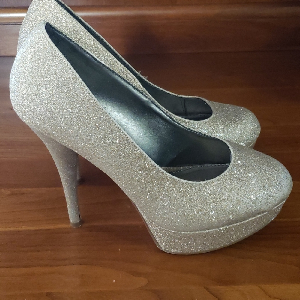 Glitter heels
